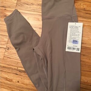 Lululemon Athletica Taupe Align Leggings